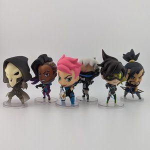 Cute but Deadly Overwatch -  Official Blizzard mini figure X6